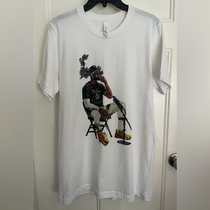 Lebron James Lakers Champions Cigar Tee T-Shirt, Sz M